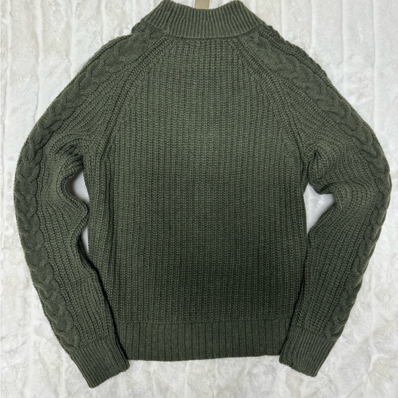 J. Crew Pom-pom Cable-knit Sweater Size Small NWT - Picture 7 of 9